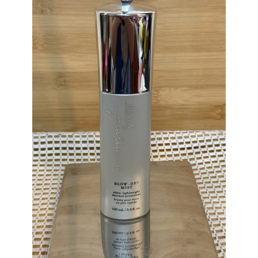 Kenra Platinum Blow-Dry Mist Ultra-Lightweight Smoothes Thermal Protectant 100ml
